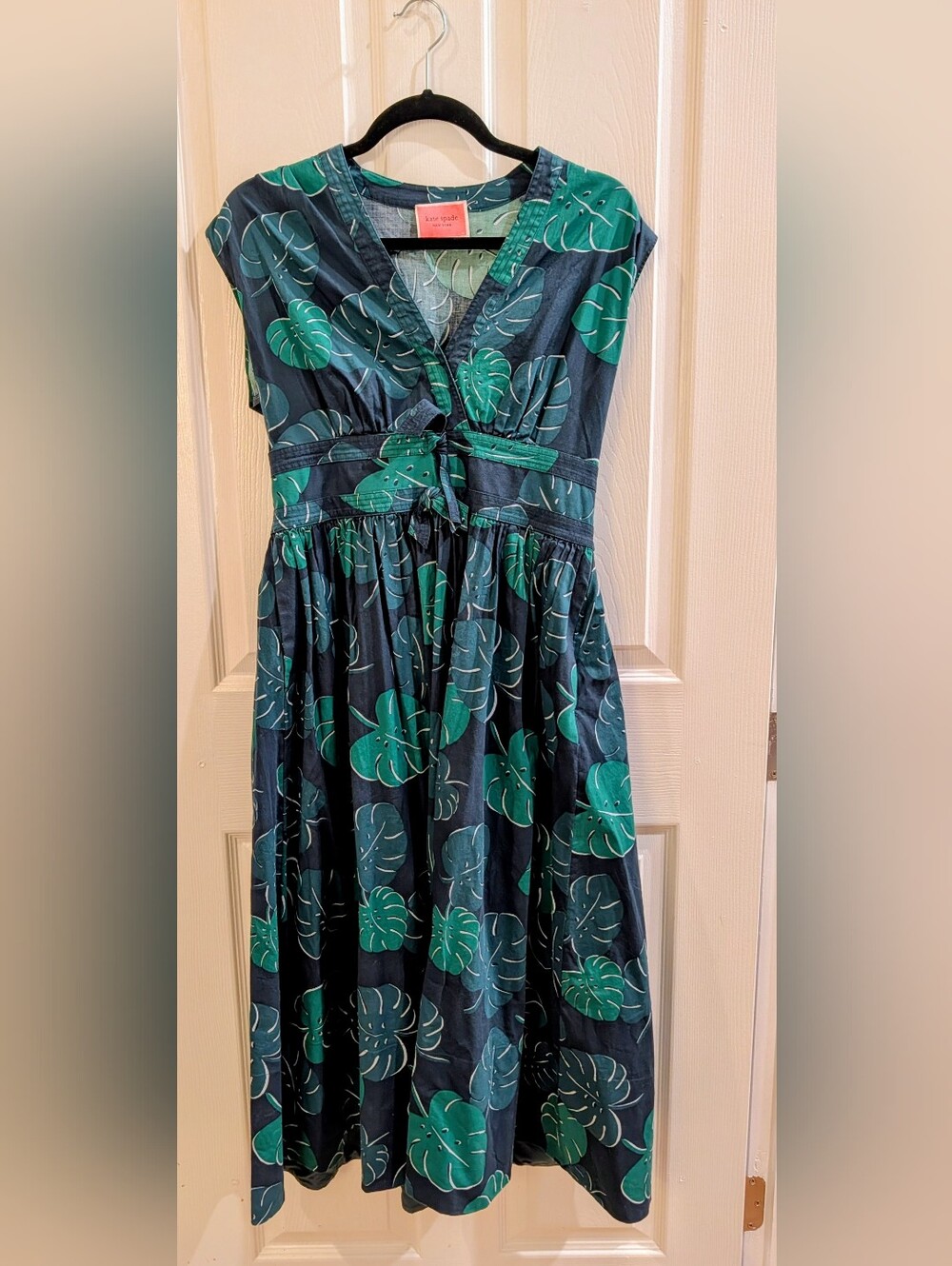 kate spade Monstera Poplin Dress
